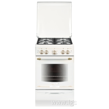 4 Burners Gas Oven With Removable Lid